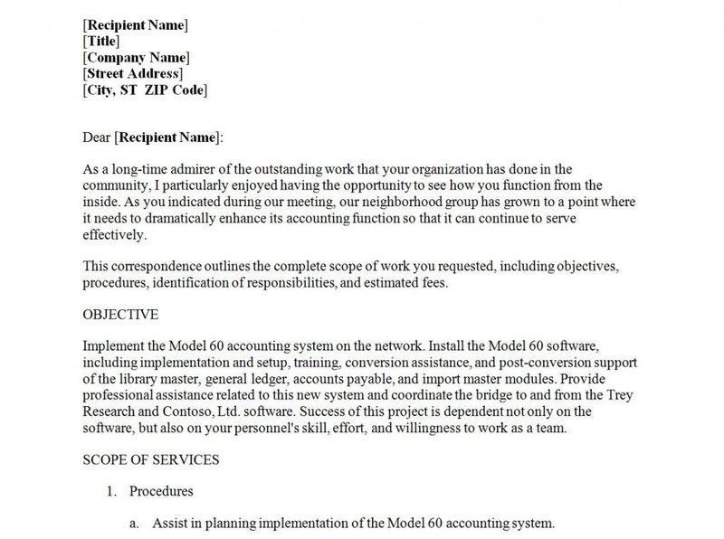 CEP Local 298 Business Proposal Letter   Letter And Email Sample seGmcX4V