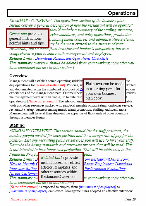 DOWNLOAD  Restaurant Business Plan Template JlVVF4Mc