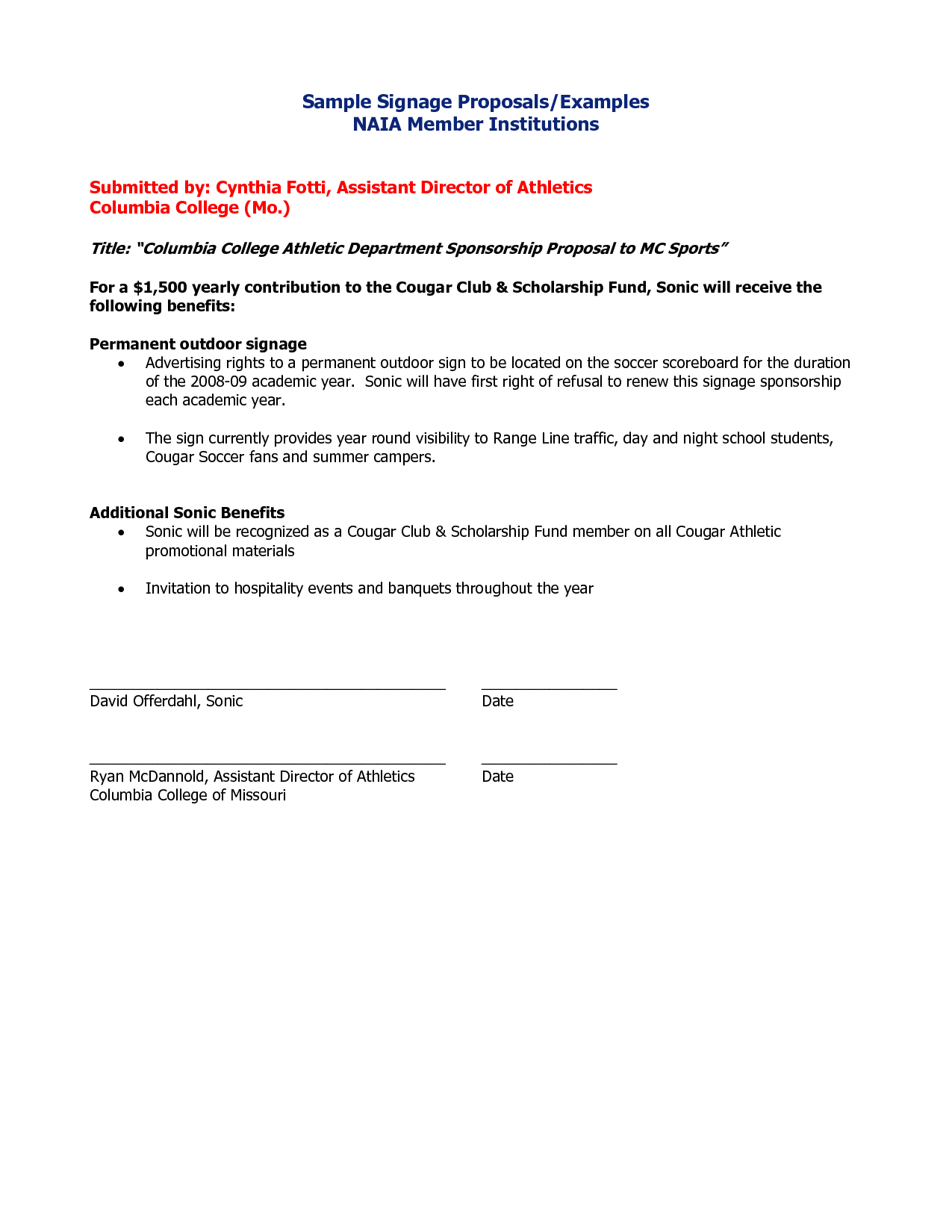 Zoom Sponsorship Proposal Template Images Free Downloads Vedwo