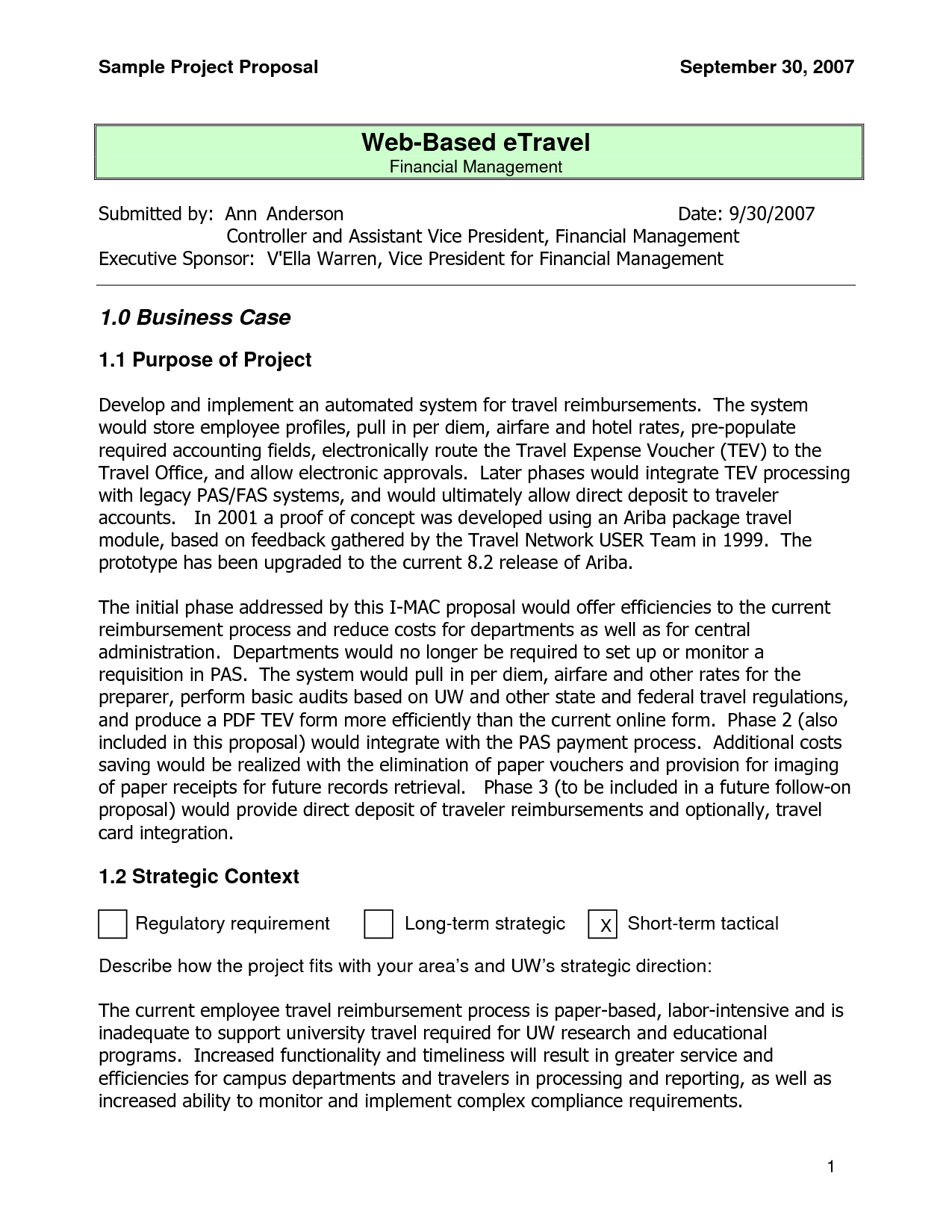 Sample Project Proposal Project Proposal Example Letter And Tqeeval