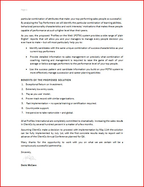 Business Proposal Template Picture Blog Nqpsrv