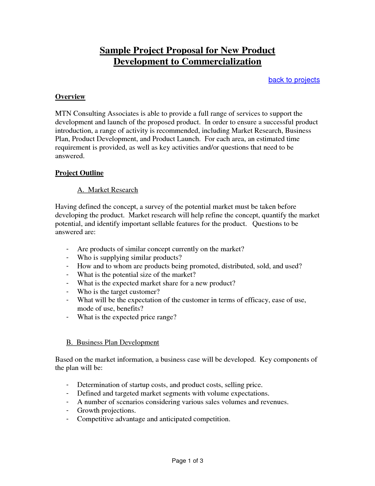 Project Proposal Example Resumes Mzpbzen