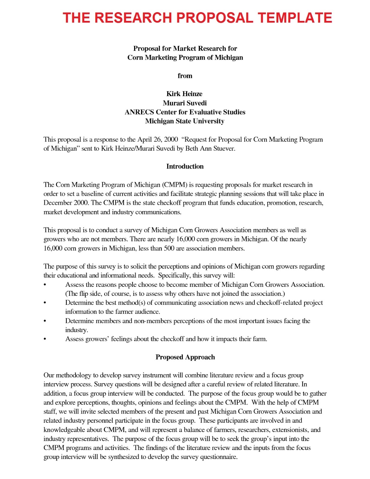 RESEARCH PROPOSAL SAMPLE Photos Of The World OXHn3TPC