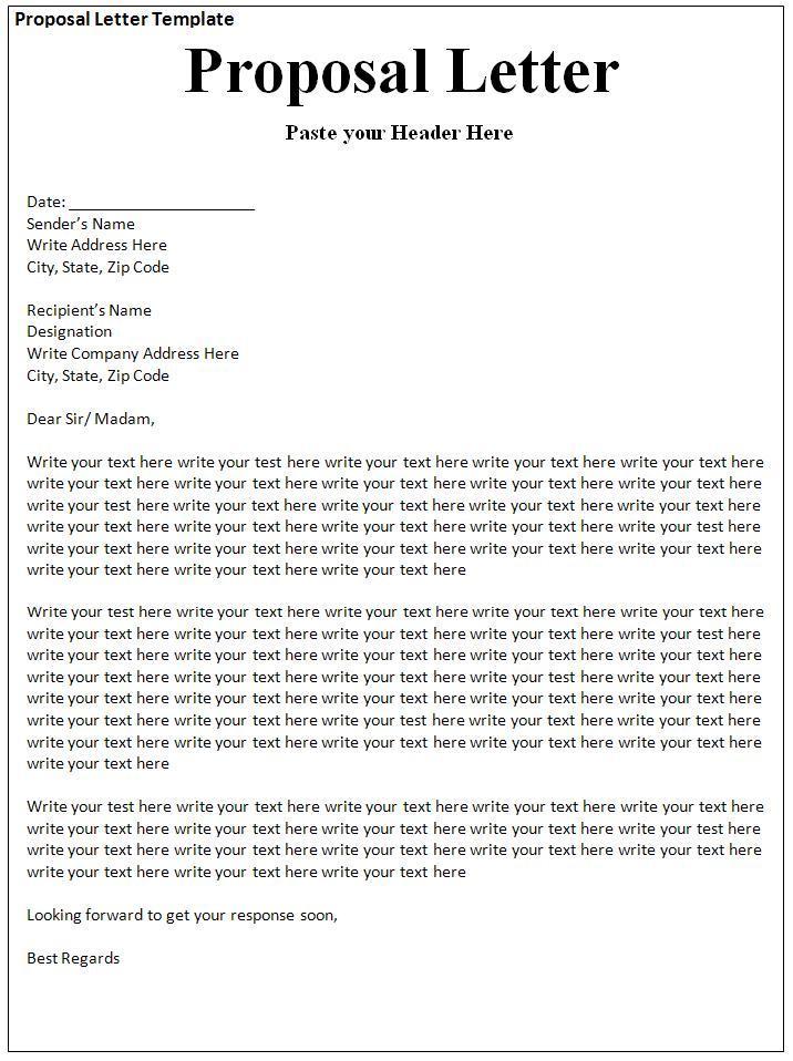 Proposal Format Example Business Proposal Frcuezoe