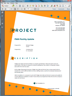 Sample Business Proposal Software   Business Services and GIizTC0A