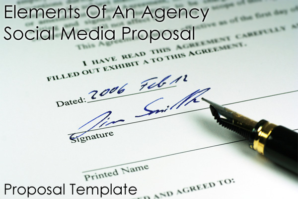 Important Elements Of An Agency Social Media Proposal Part  The Vvikdnt