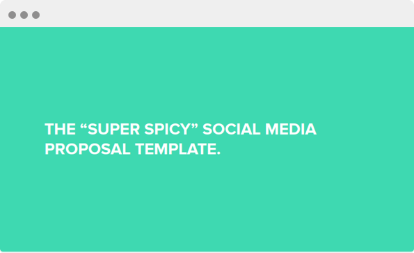 Download A Free Social Media Proposal Template From Nusii Eqhft