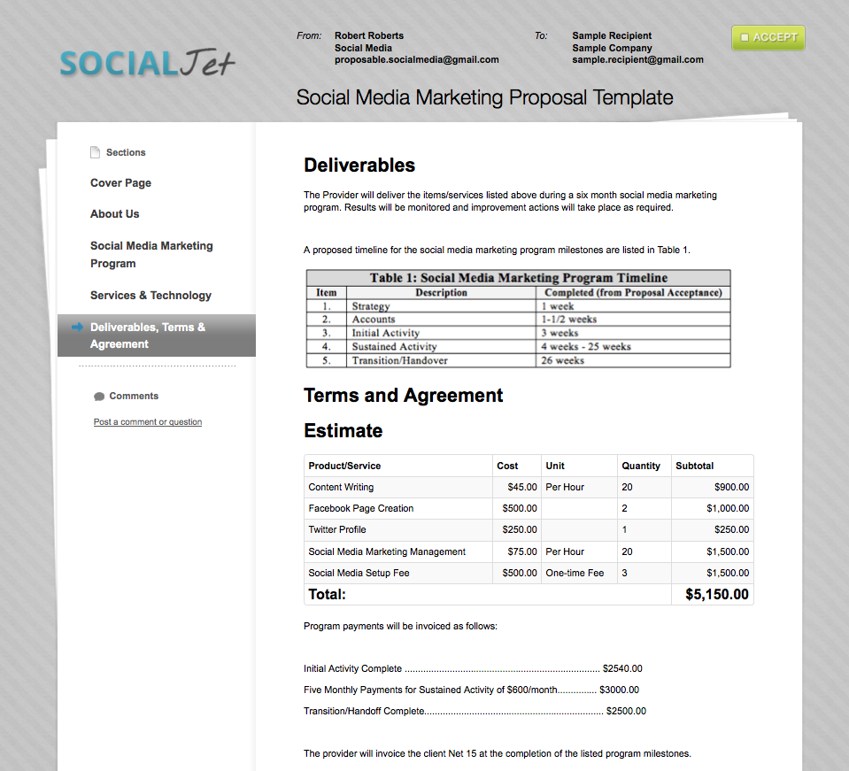 Business Proposal Templates The Proposable Blog Oimzfvf