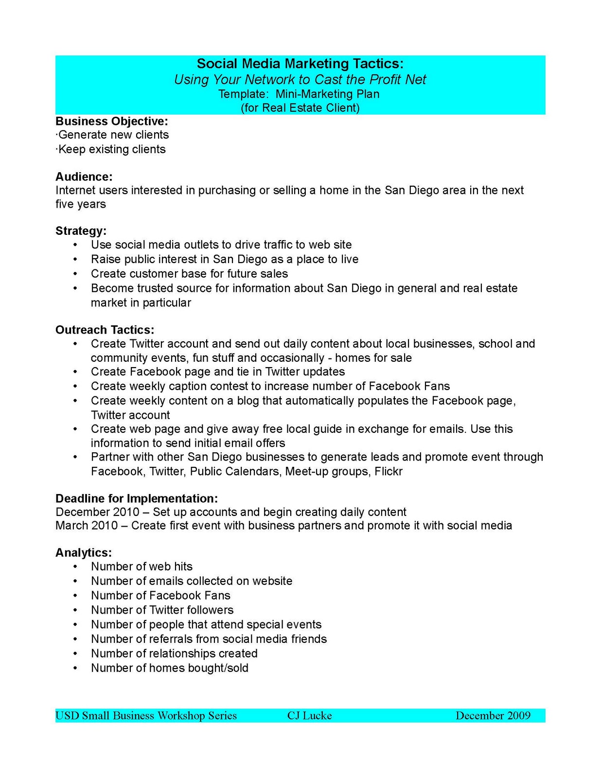 Proposal Example Media Dfwhailrepaircom Tlygqa